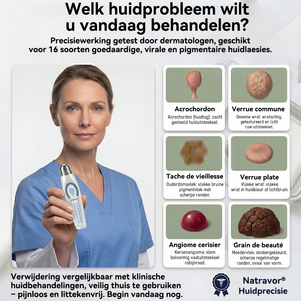 Officiële merkshop | 🖊️Natravor® 7-daagse wratten- en vlekkenverwijderaar (pijnstillende applicator voor nauwkeurig aanbrengen, laat geen littekens achter)🌳